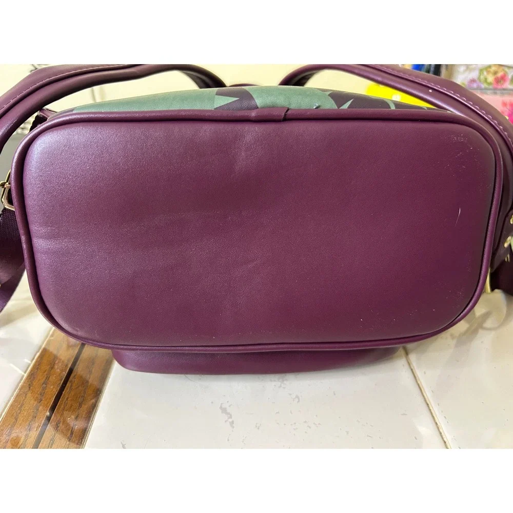 Loungefly Disney Sleeping Beauty Briar Rose Prince Phillip Mini Backpack Purple